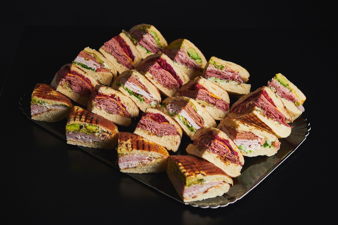 Mini sandwich platter