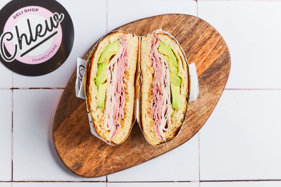 The Crispy Chlew sandwich